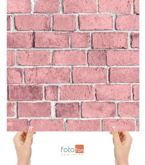 Pink Tuğla Fotoğraf Zeminleri